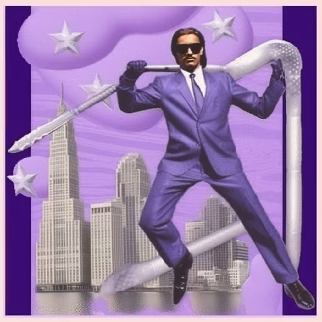 Boss of purple stuff