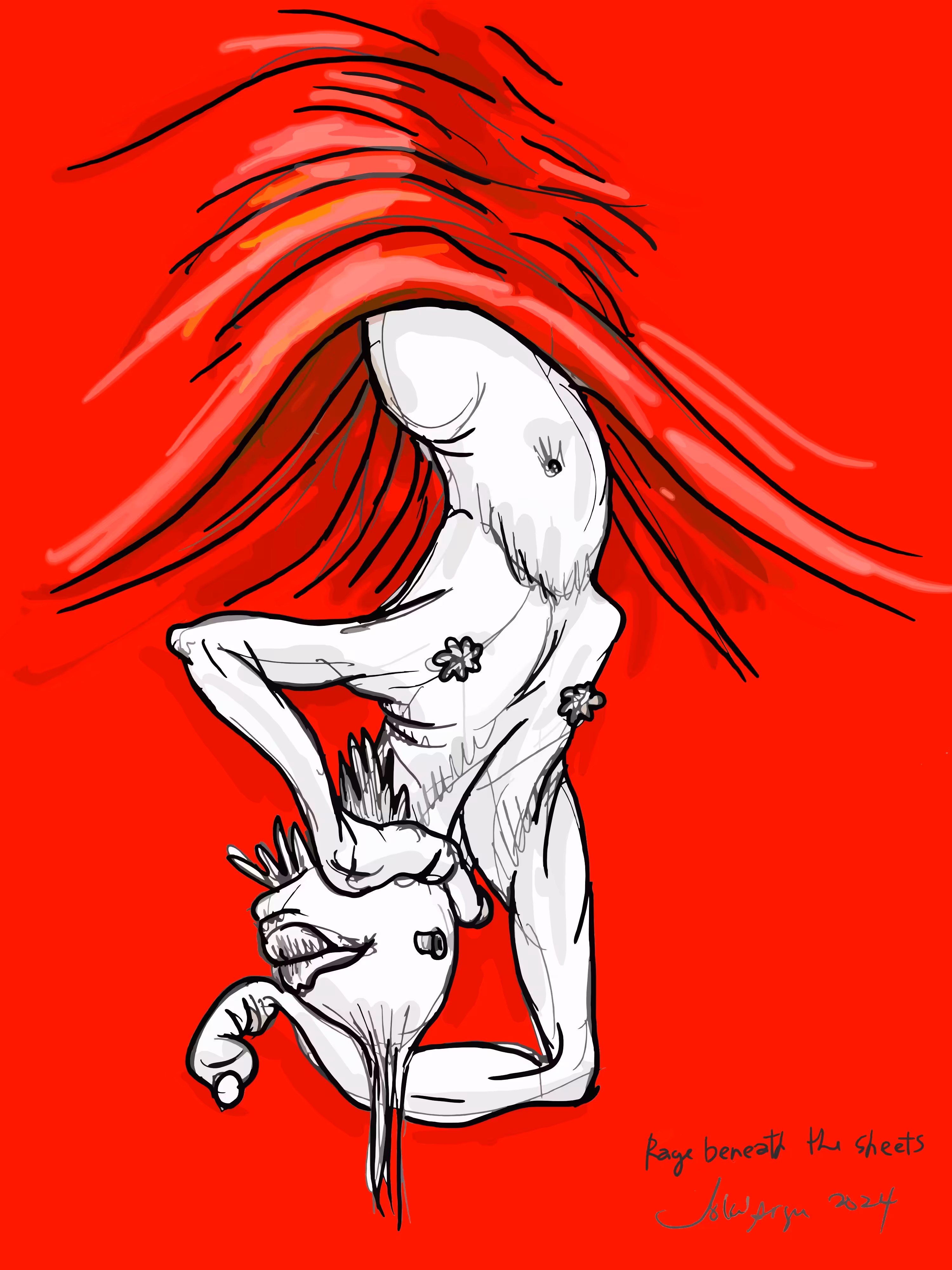 eVerYdaY iz TezDay: rage beneath the sheets