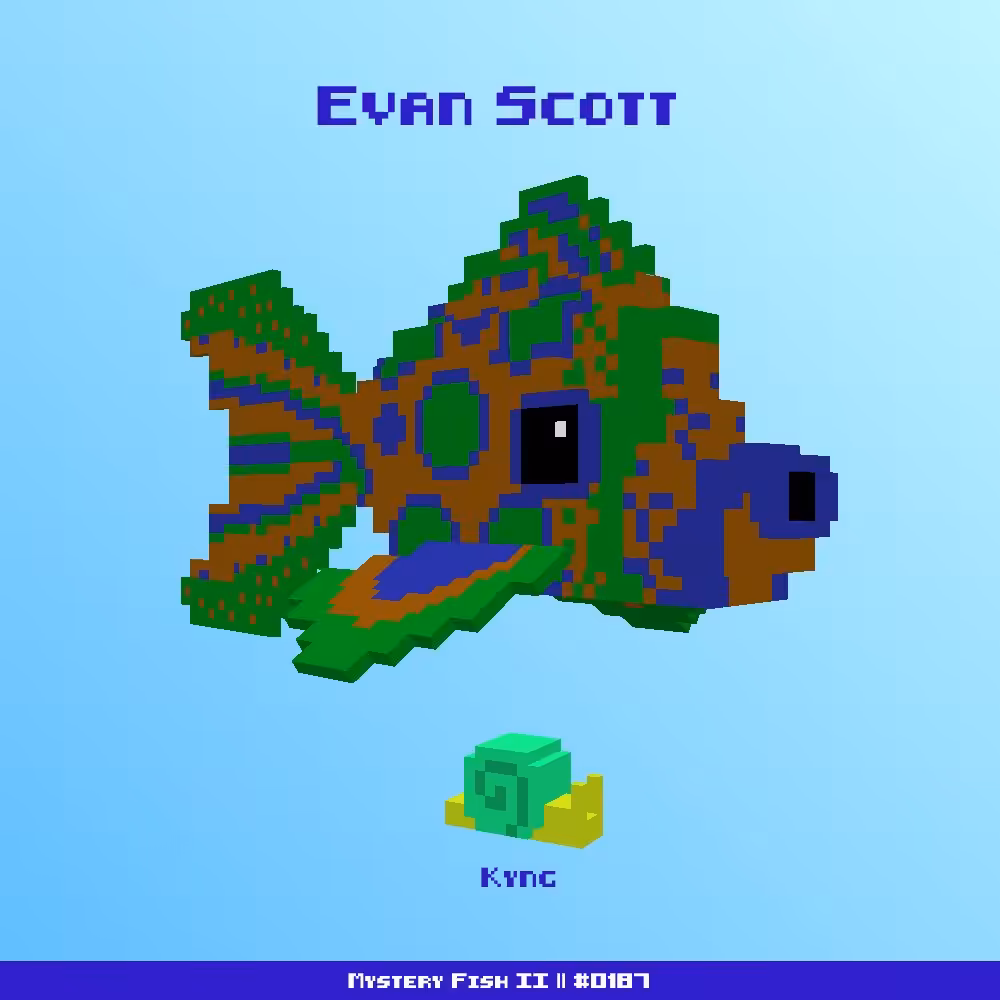 Evan Scott :: Mystery Fish 0187/1000