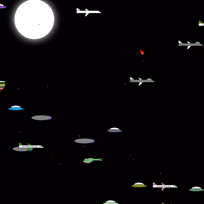 Busy Skies #26