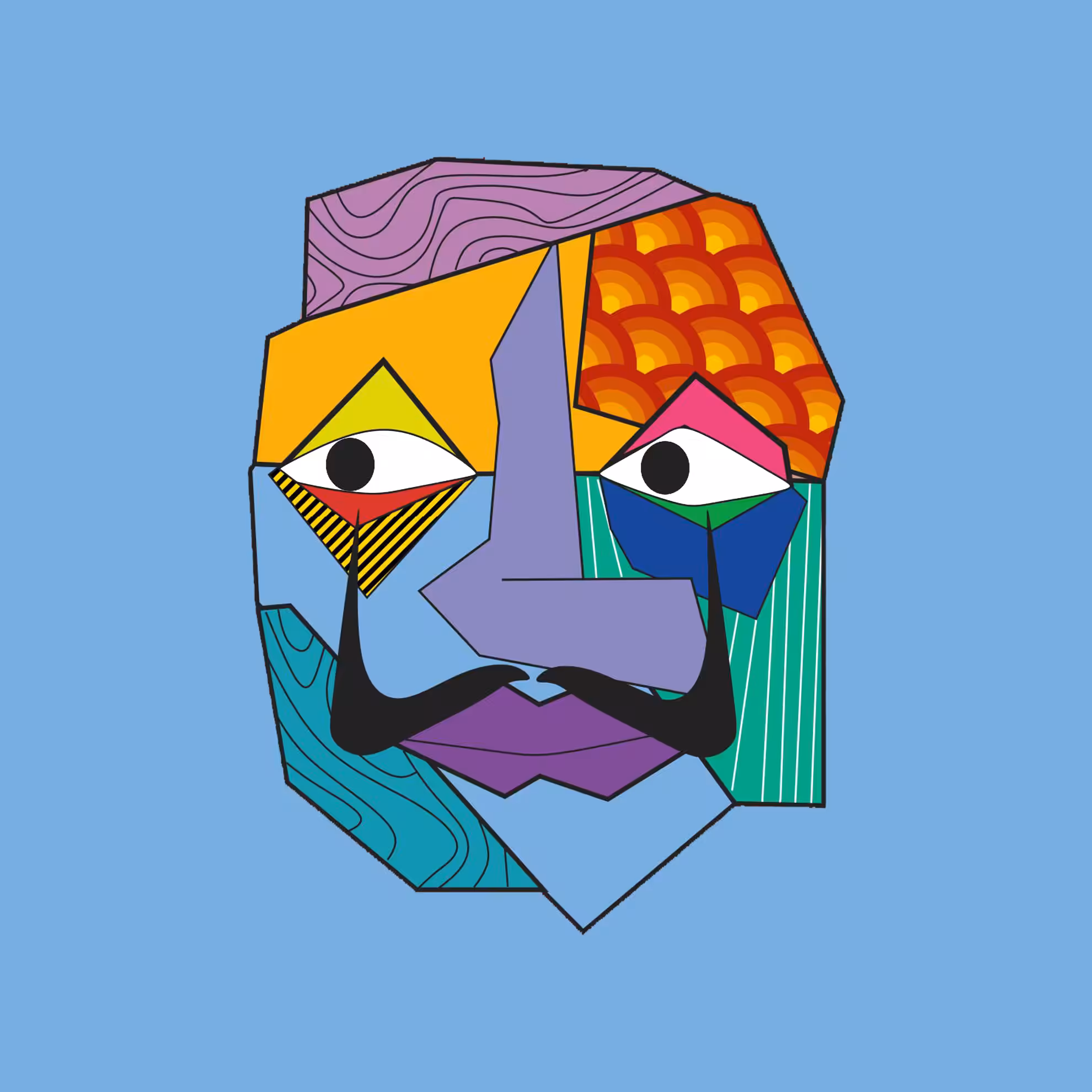 Dali Looking Left