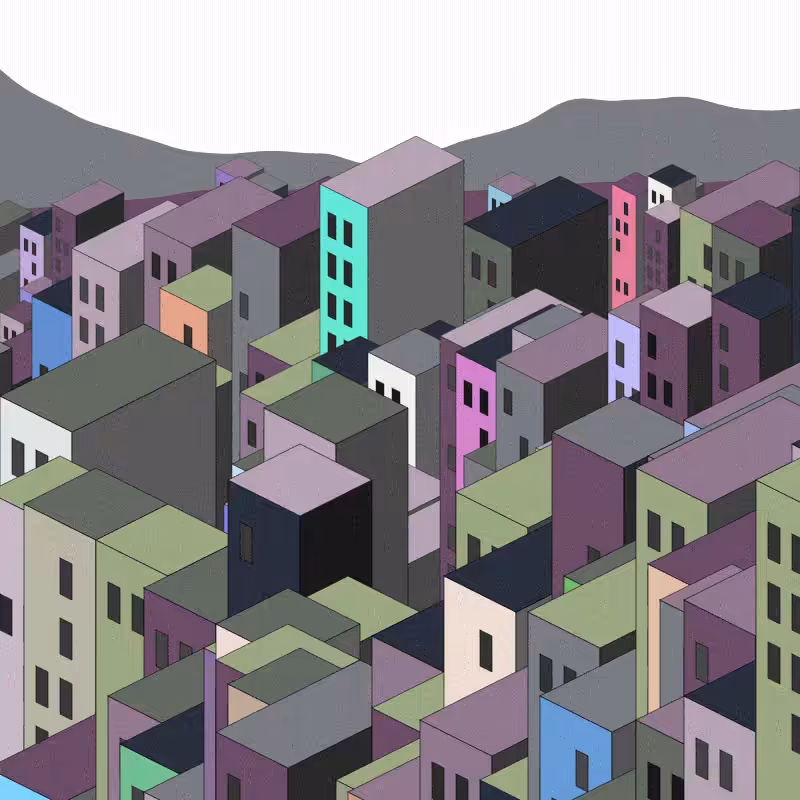 Coloured City #70