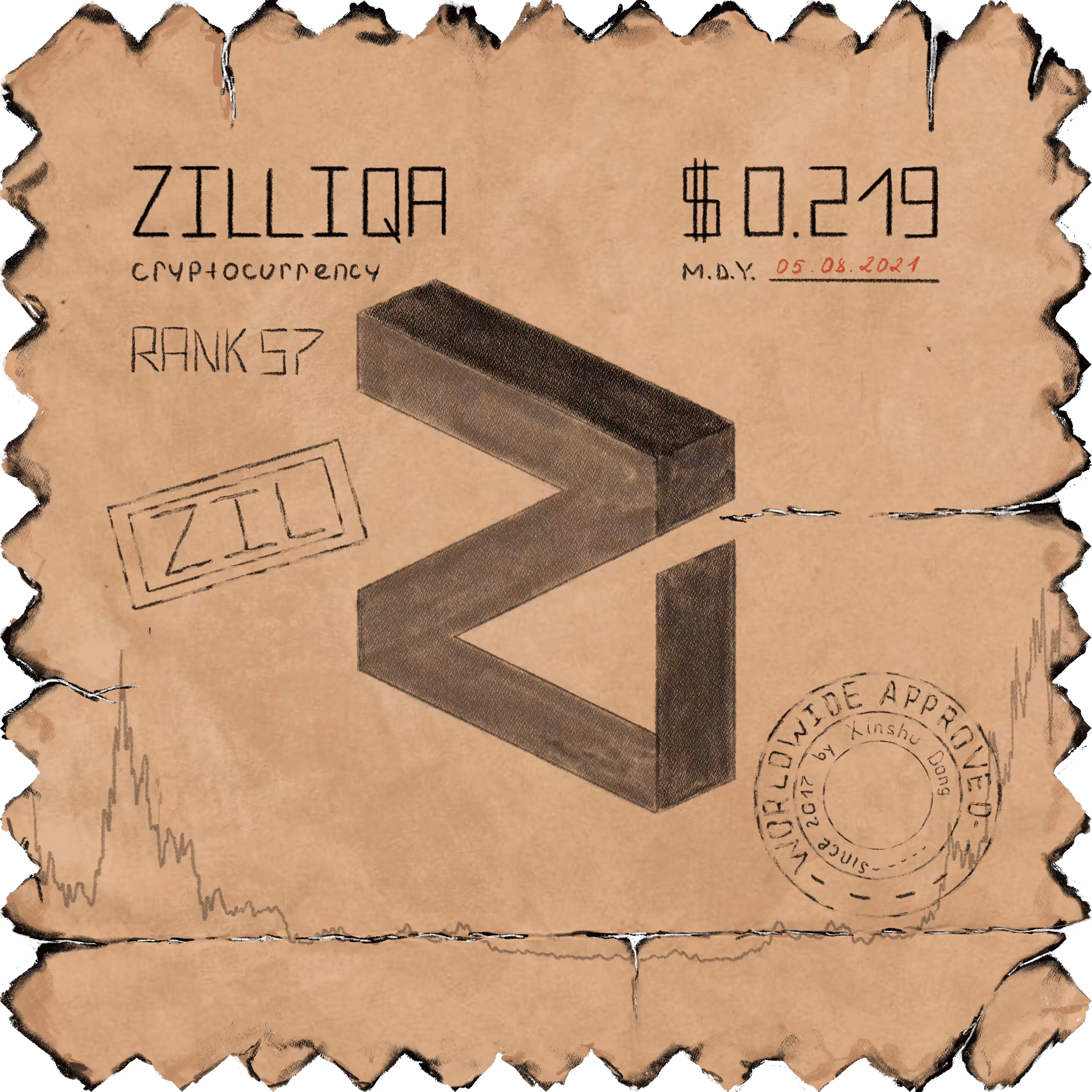 CryproStamp ZIL #21