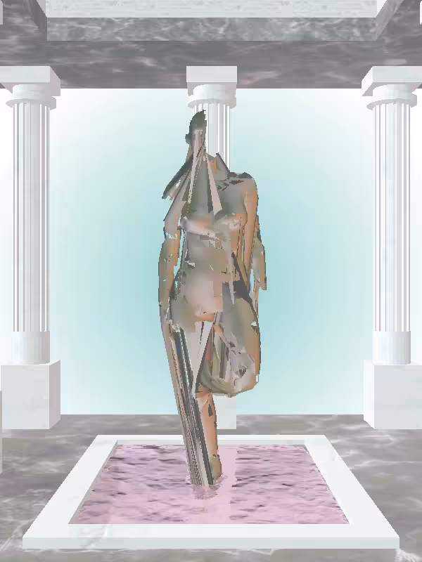 HeavenComputer: The Angry Olive Sunset Woman #7102