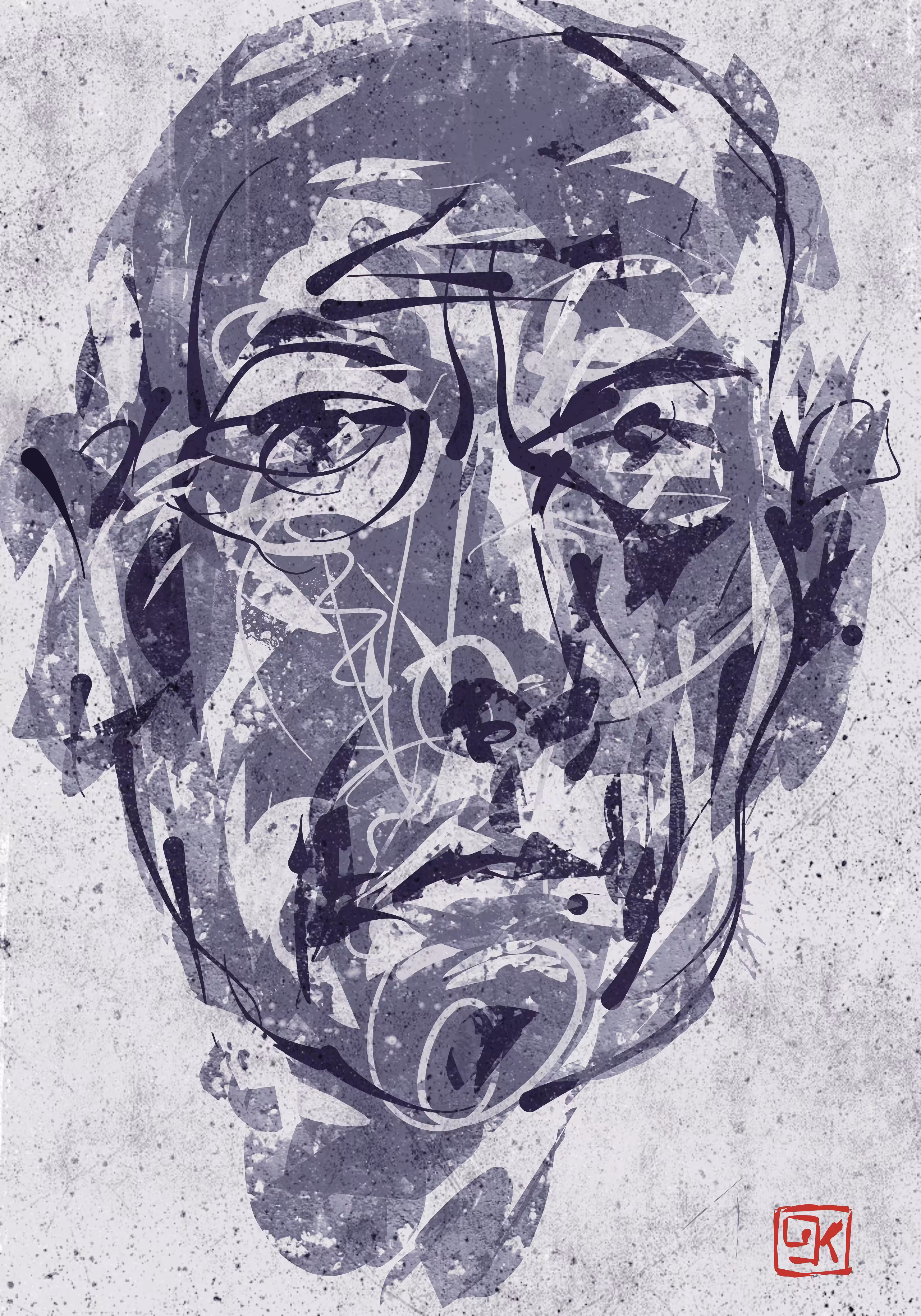 Head of a man /CF134