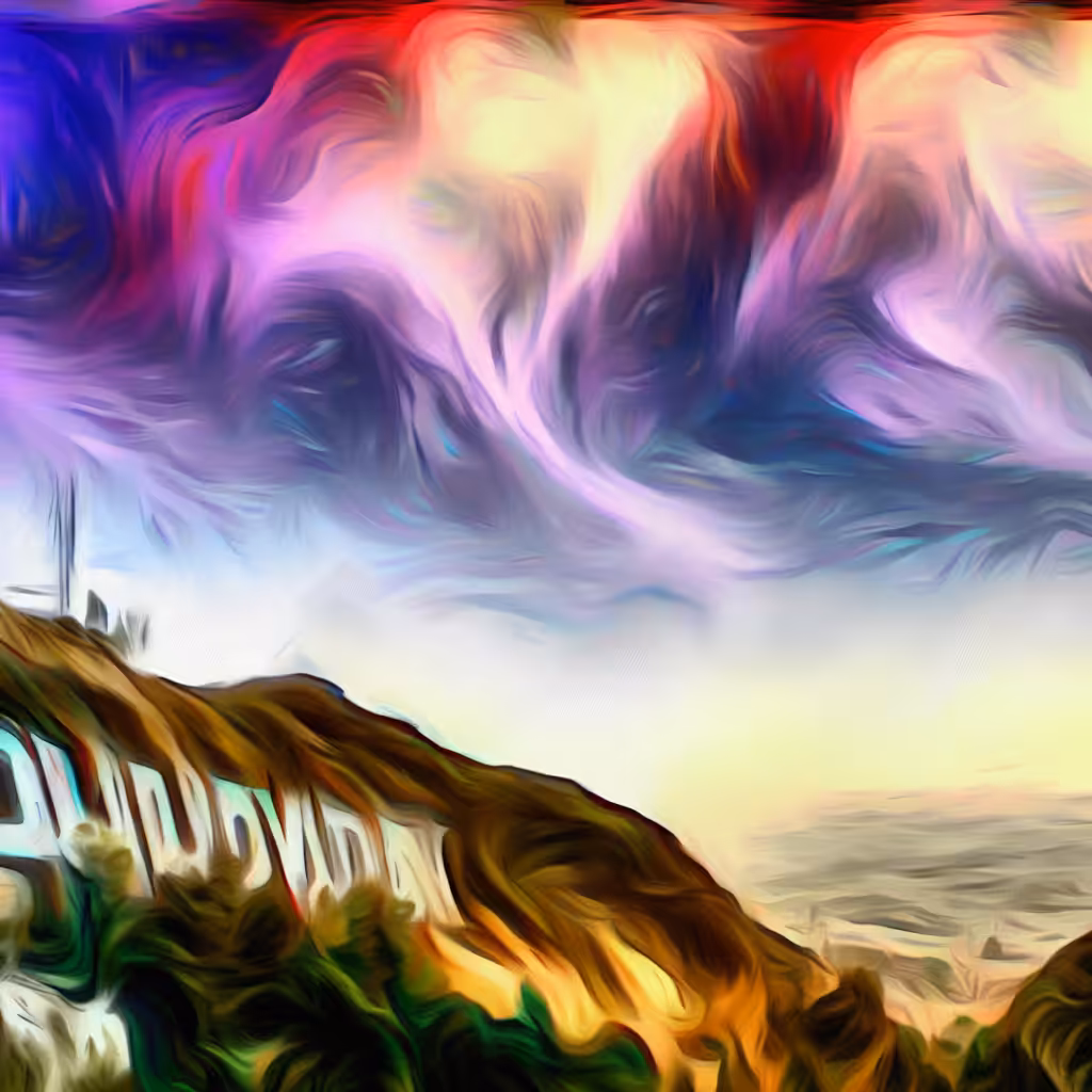 Hollywood Sign | Liquid Sky 4