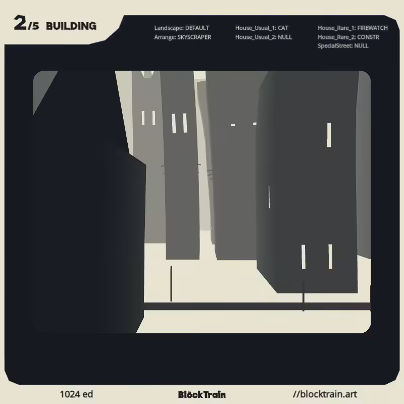 BlockTrain Building #222