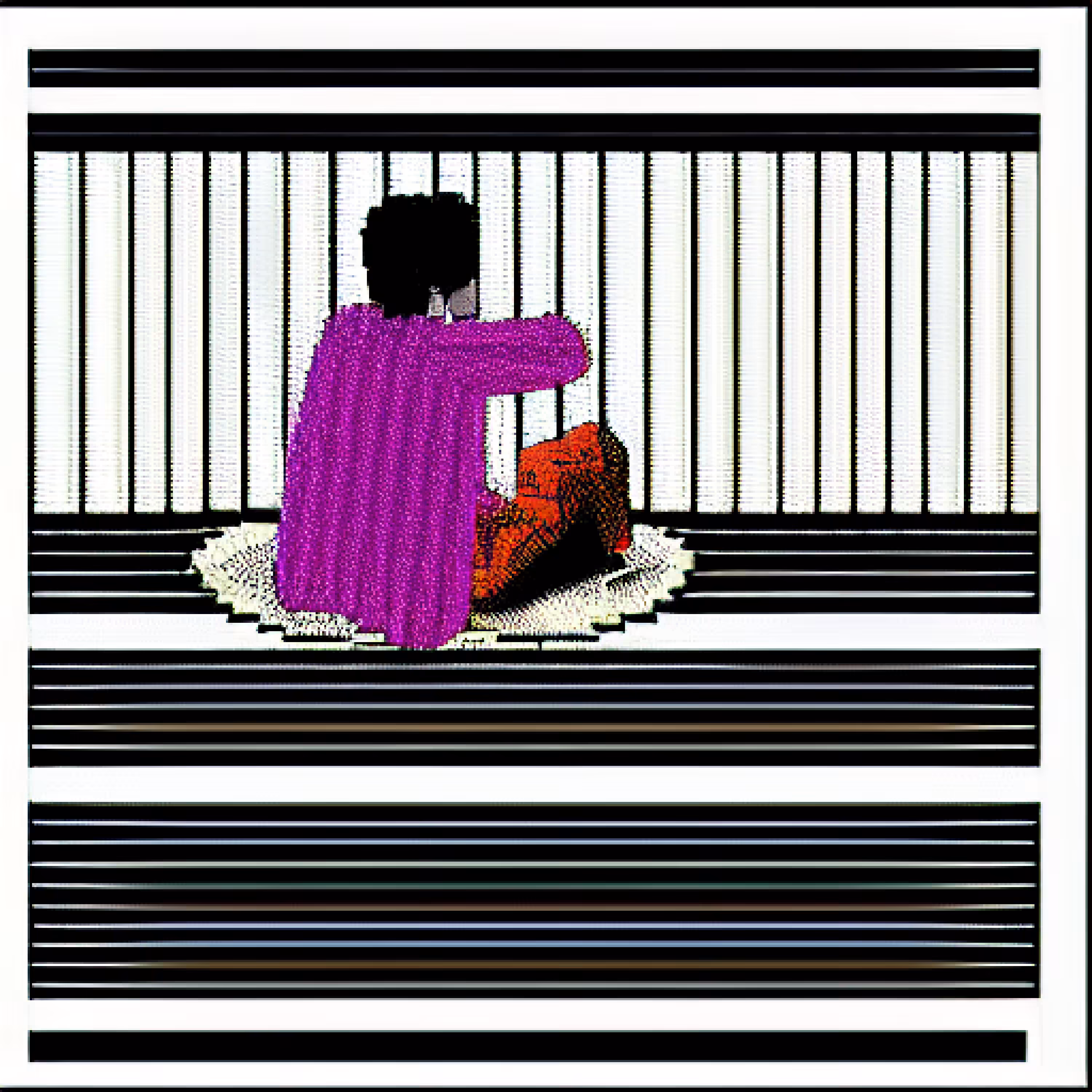 Study for "Bob Sat On A Rug"