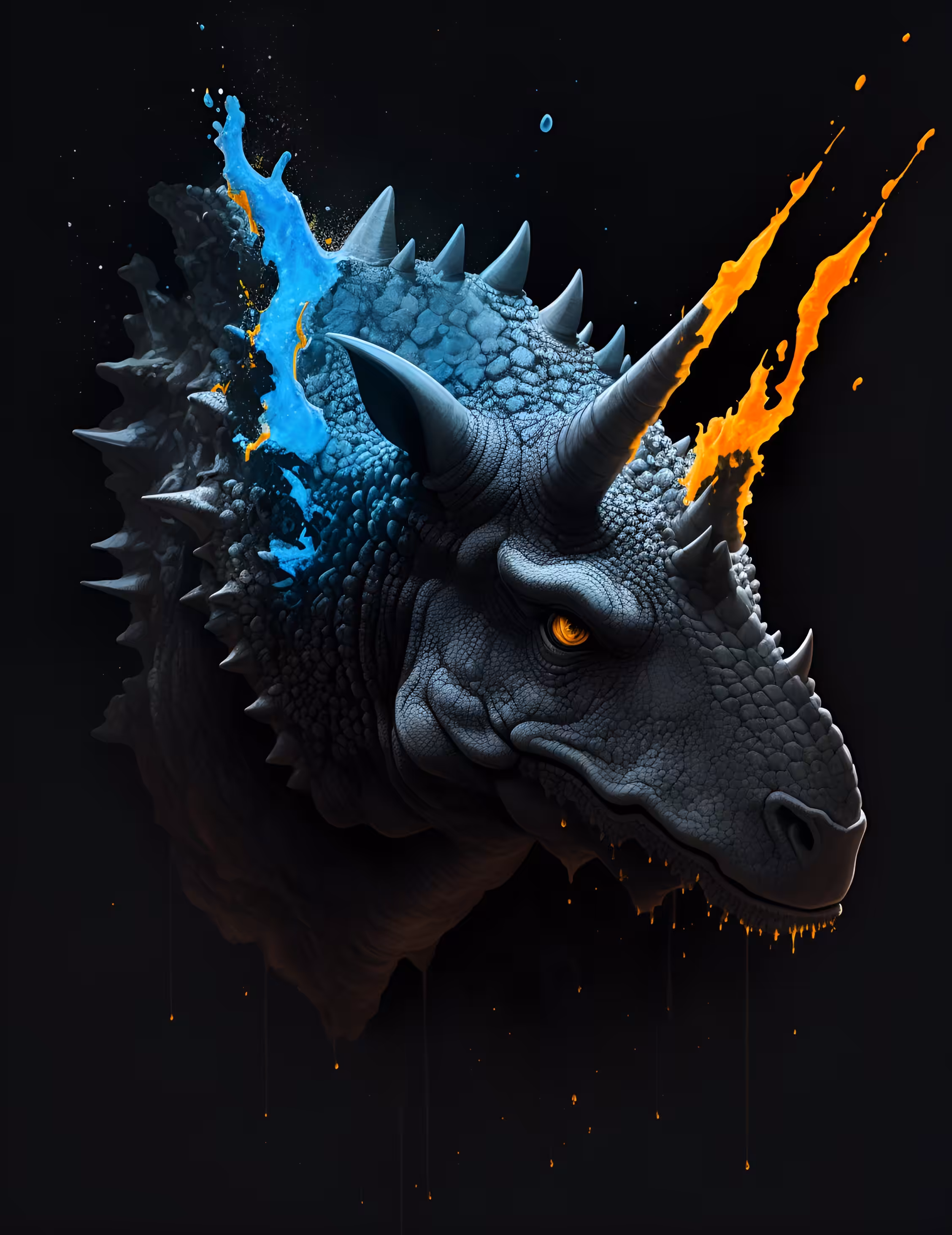 Triceratops Splash 