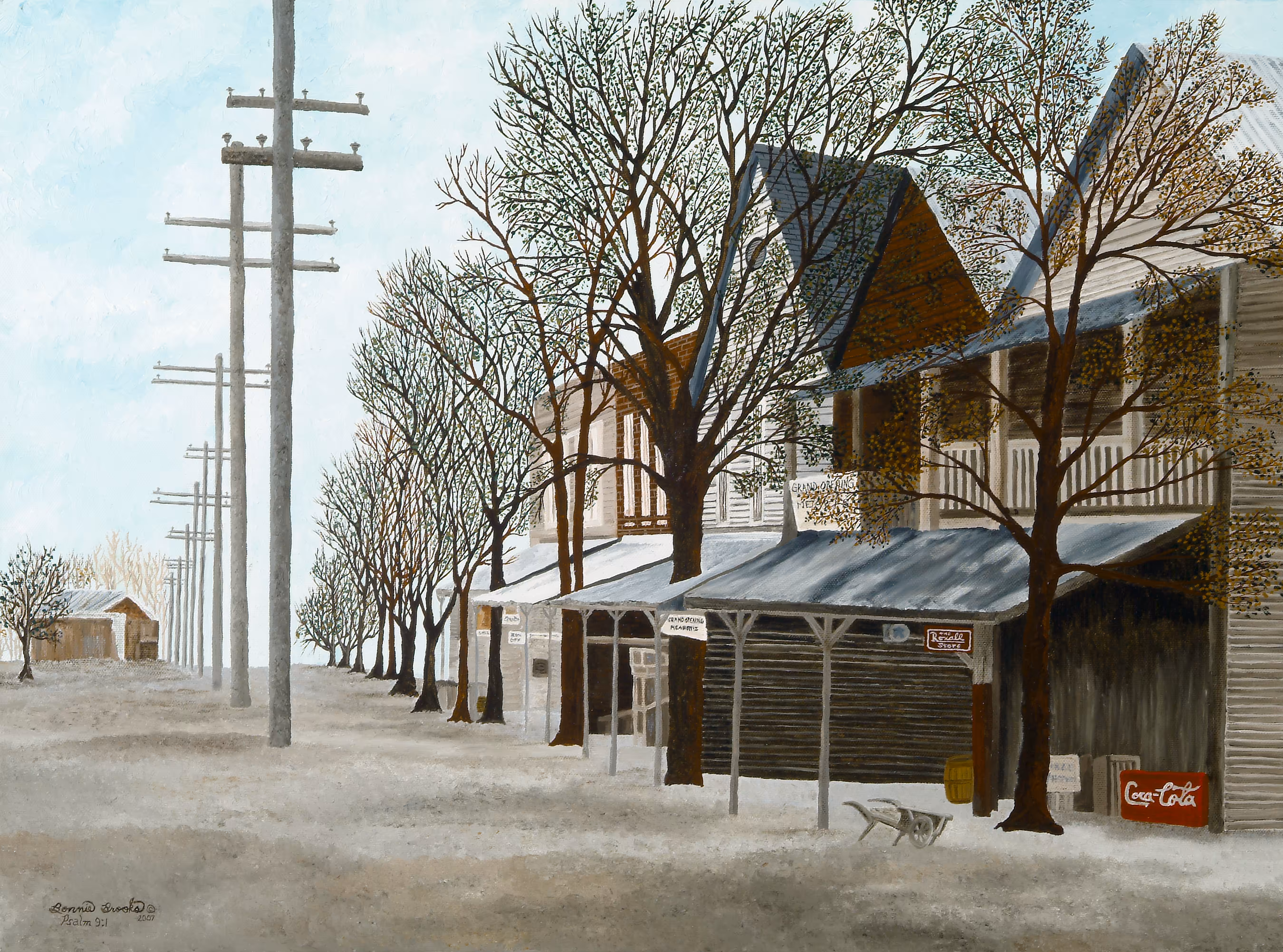 Wake Forest 1912 Landscape