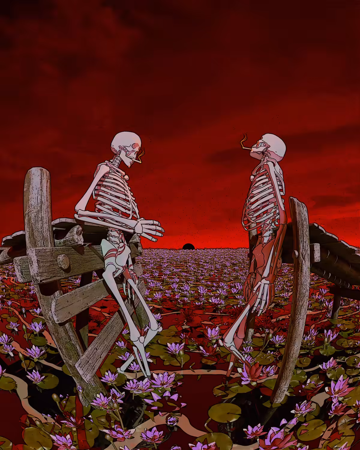 Dead but stressed