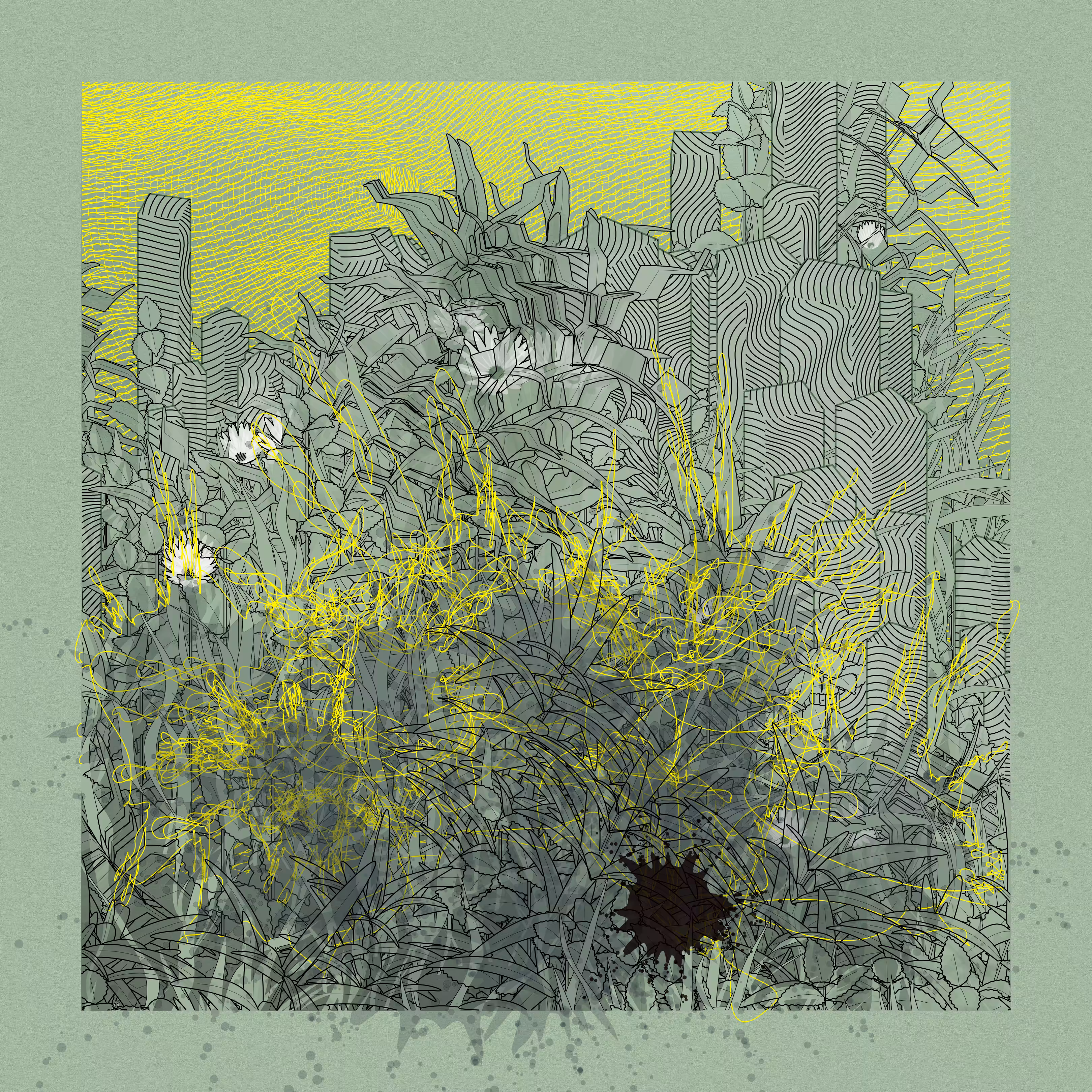 Landscape with Carbon Capture #4432
