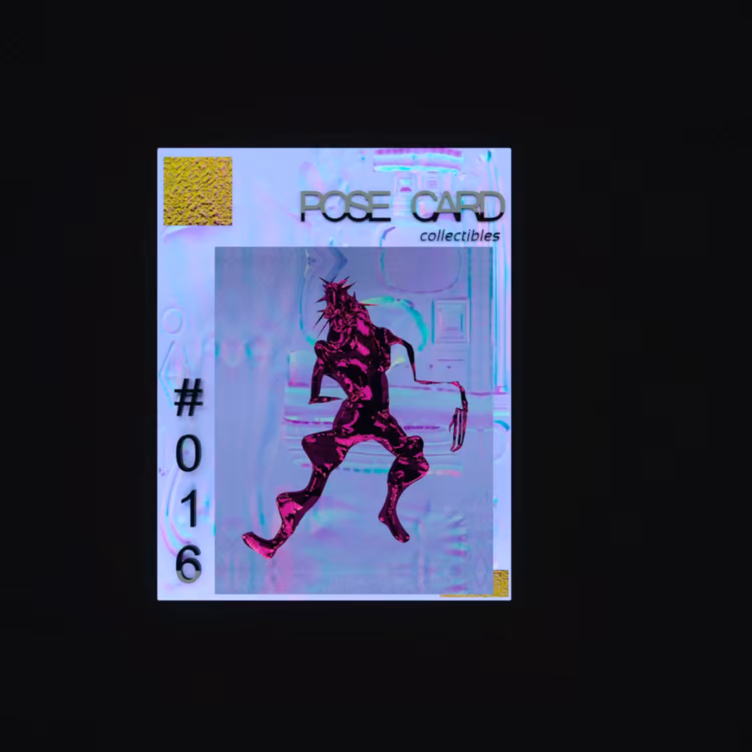 POSE CARD #016