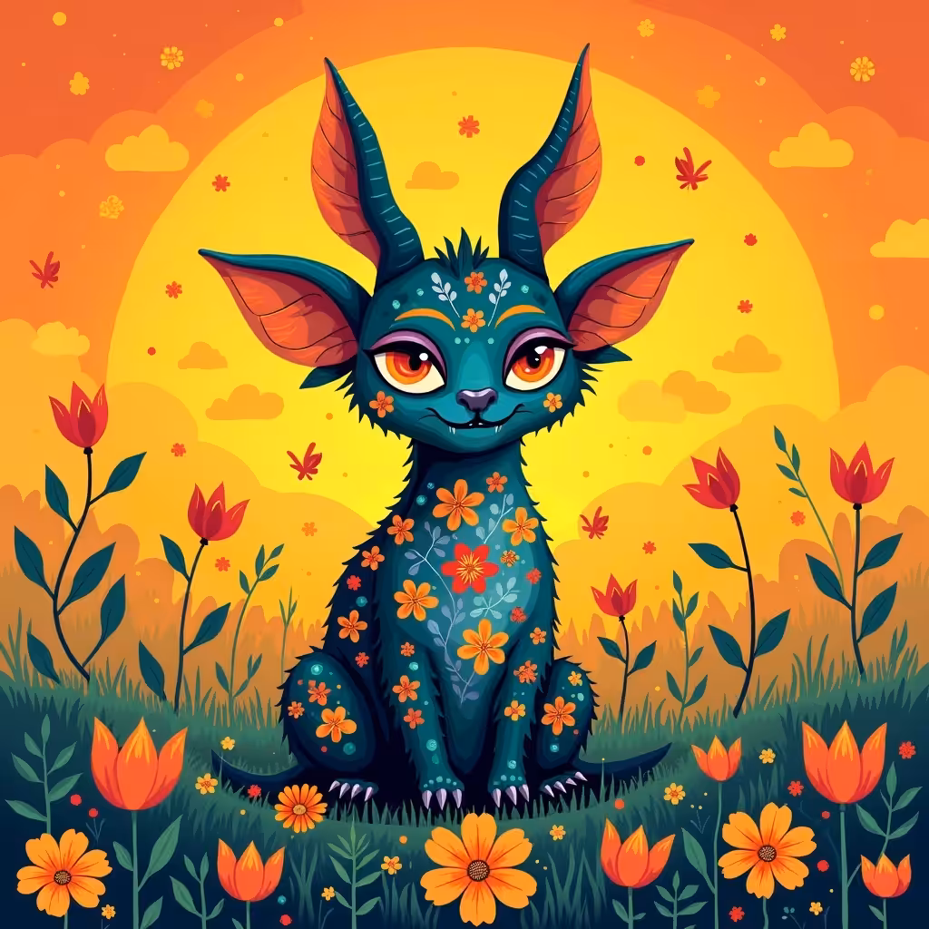 Floral Moon-Beast #2