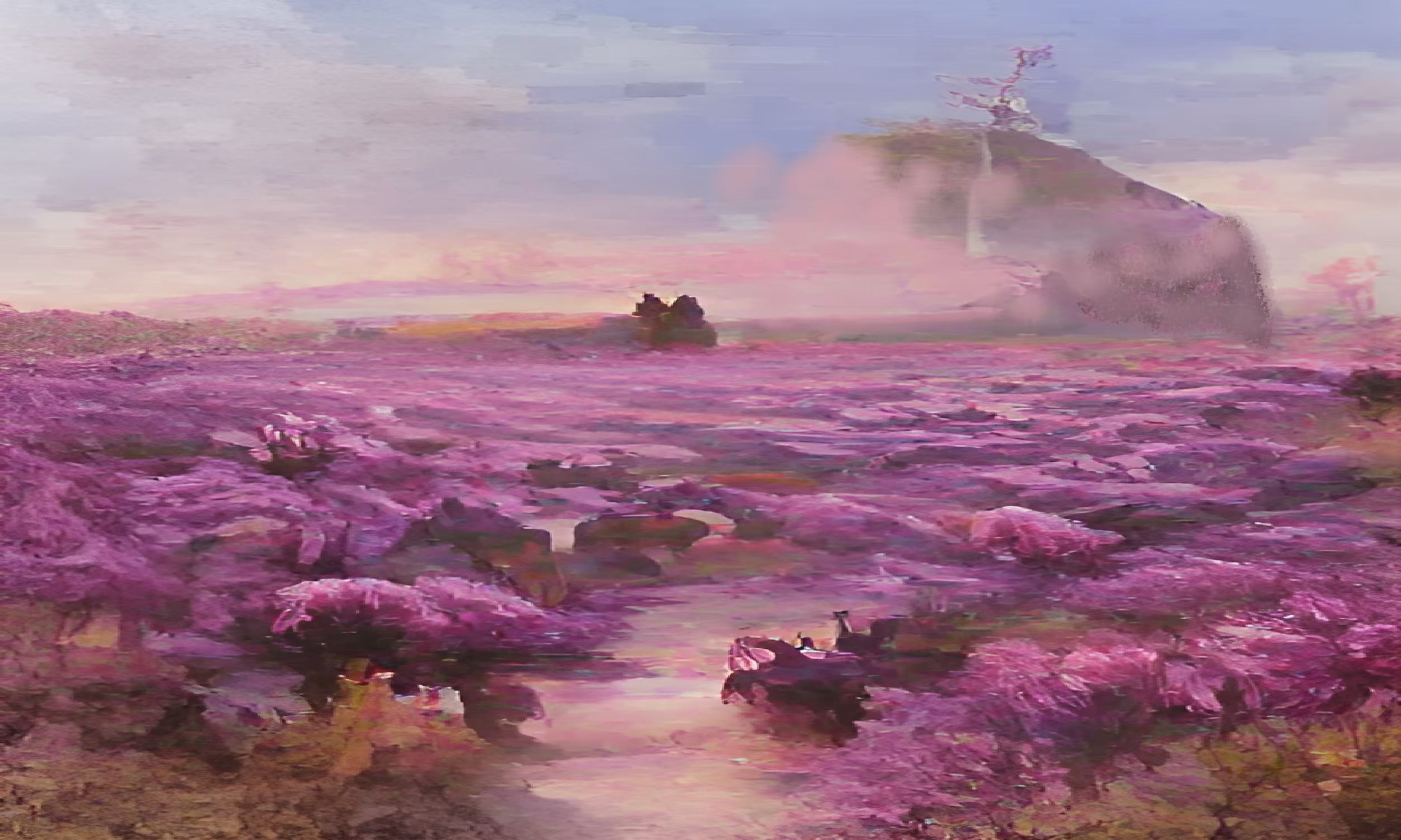 Purple field 10