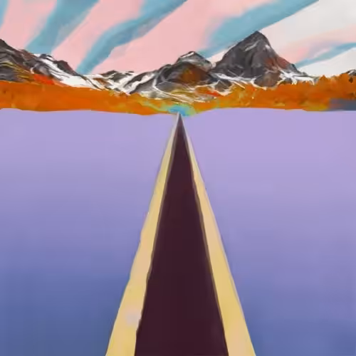 Generated Glitch Landscape #129