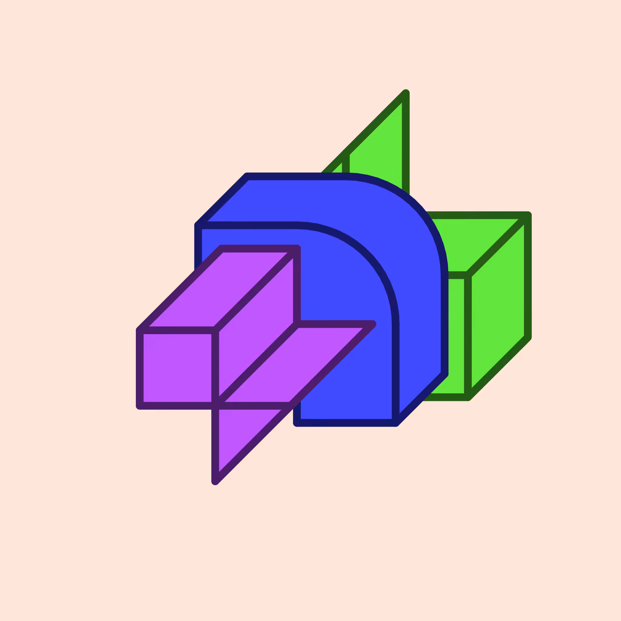 Calm shapes #1624