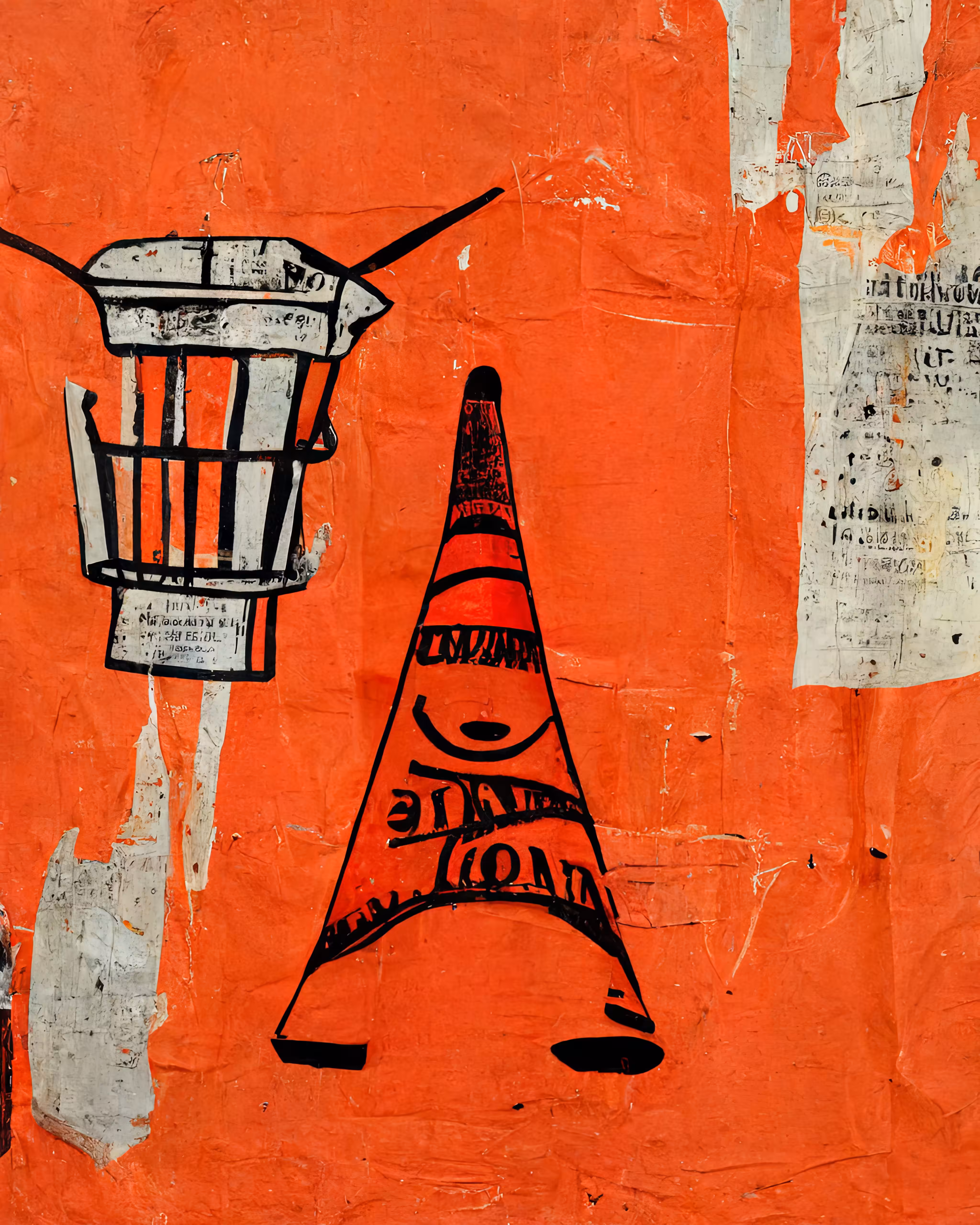 Orange Cone Good #5