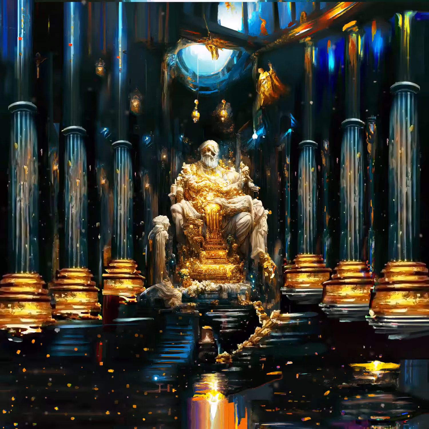 Statue of Zeus at Olympia 1.1