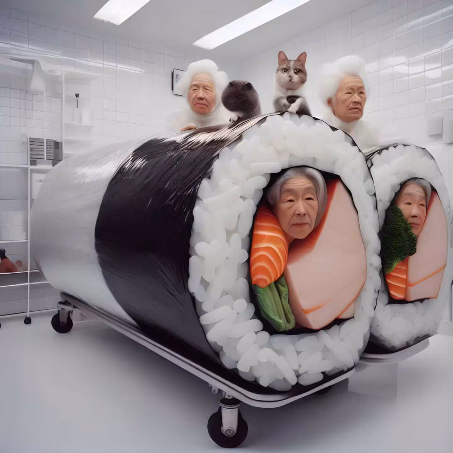 Niceaunties - Auntie's Spa, We Wrap You Like Maki