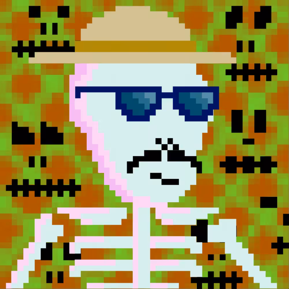 PIXEL SKULLETTI 1 #17