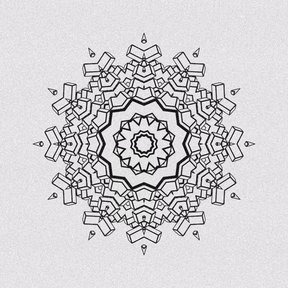Monochrome Kaleido #194
