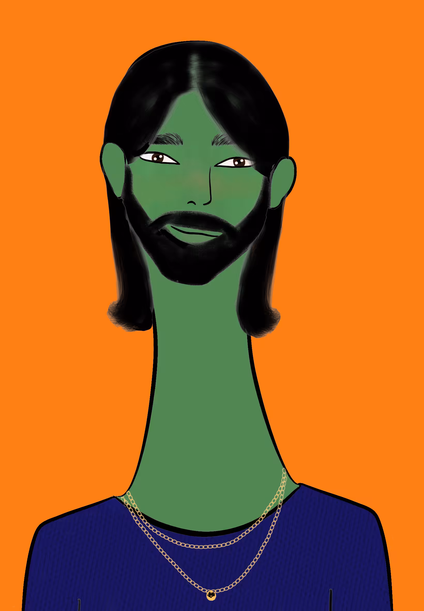 Long Neckie Fellas #1036