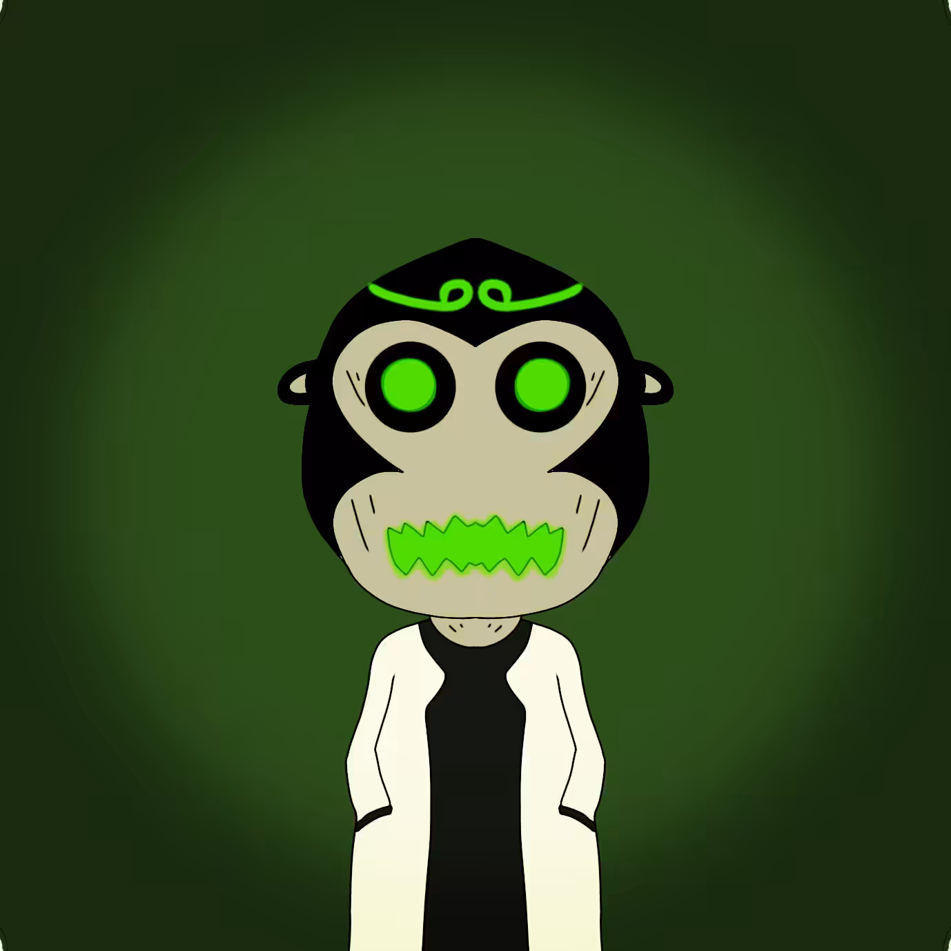 human monkey: monkey #15