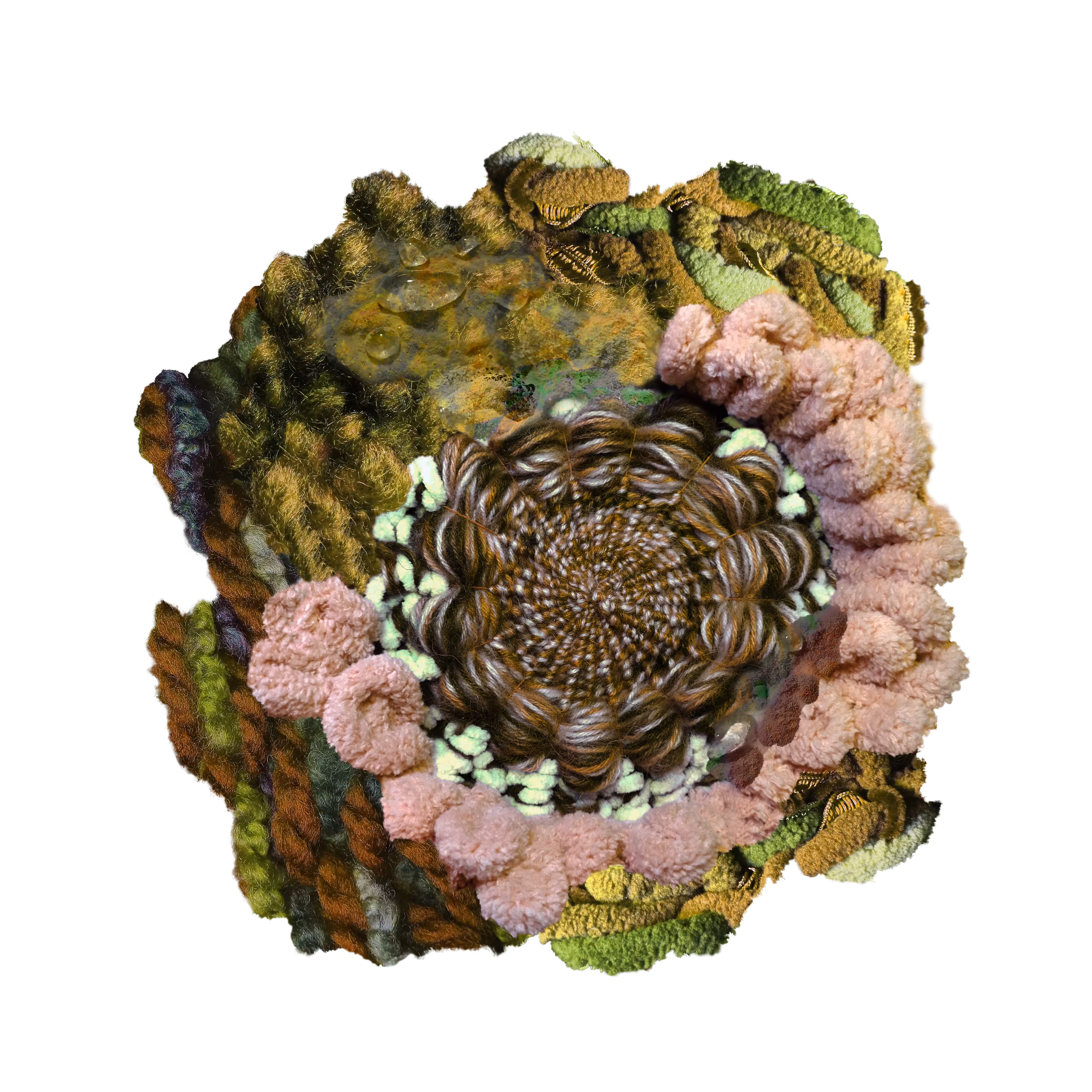 Woven deep-sea mussel