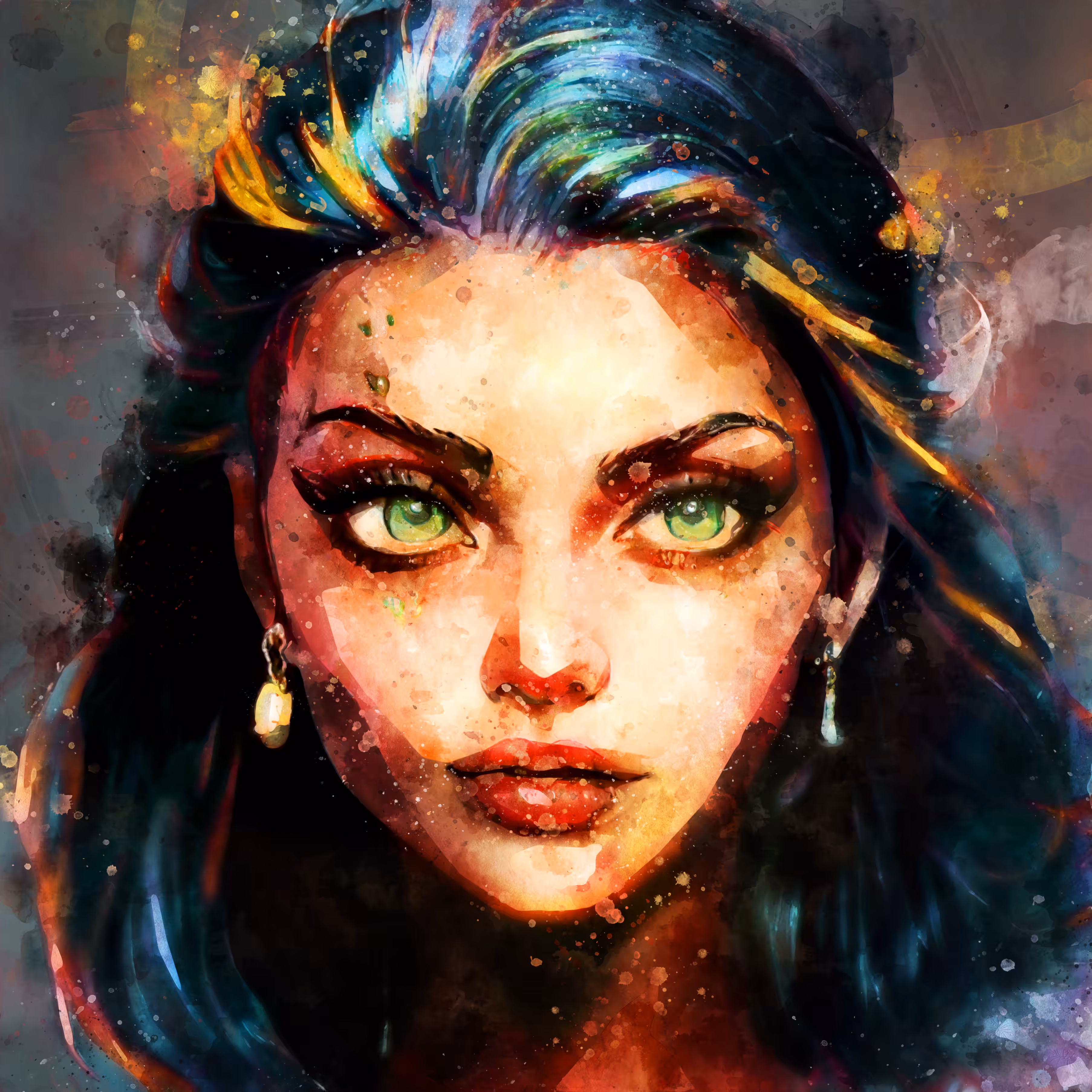 Watercolor Beauty #3
