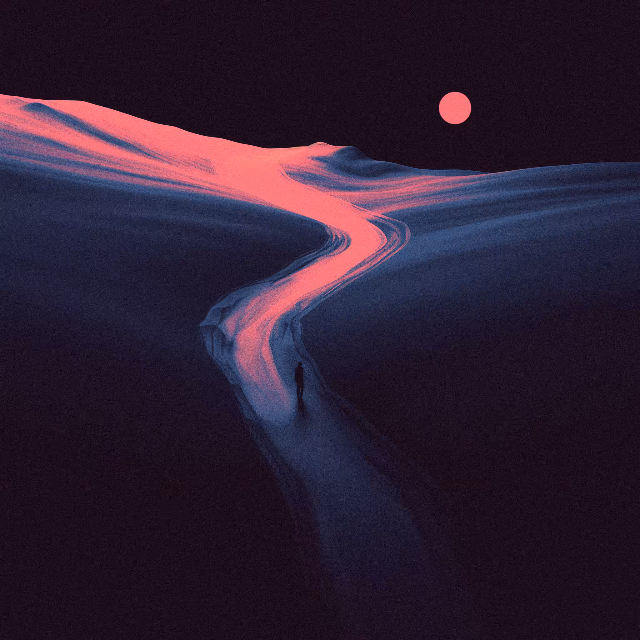 A lonely walk
