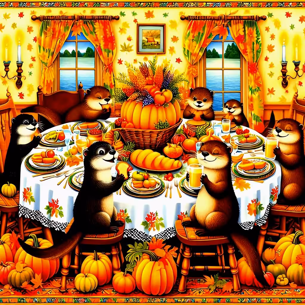 Thankful Otters