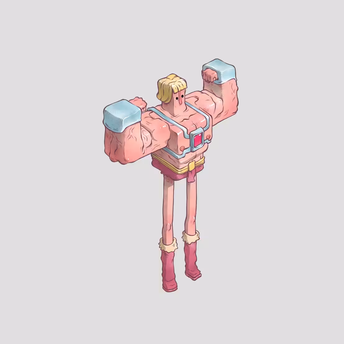 Muscle man