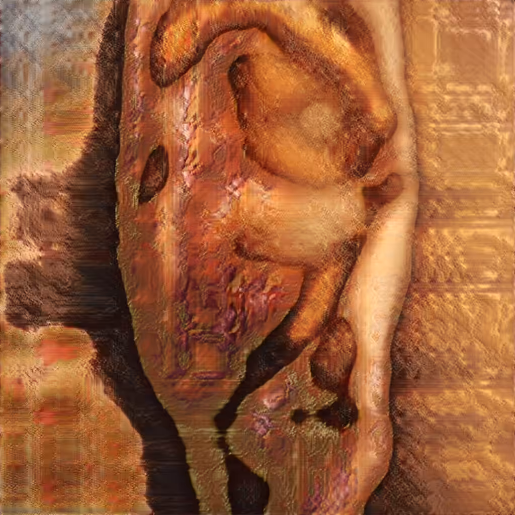 AI Generated Nude Portrait #7 Frame #223