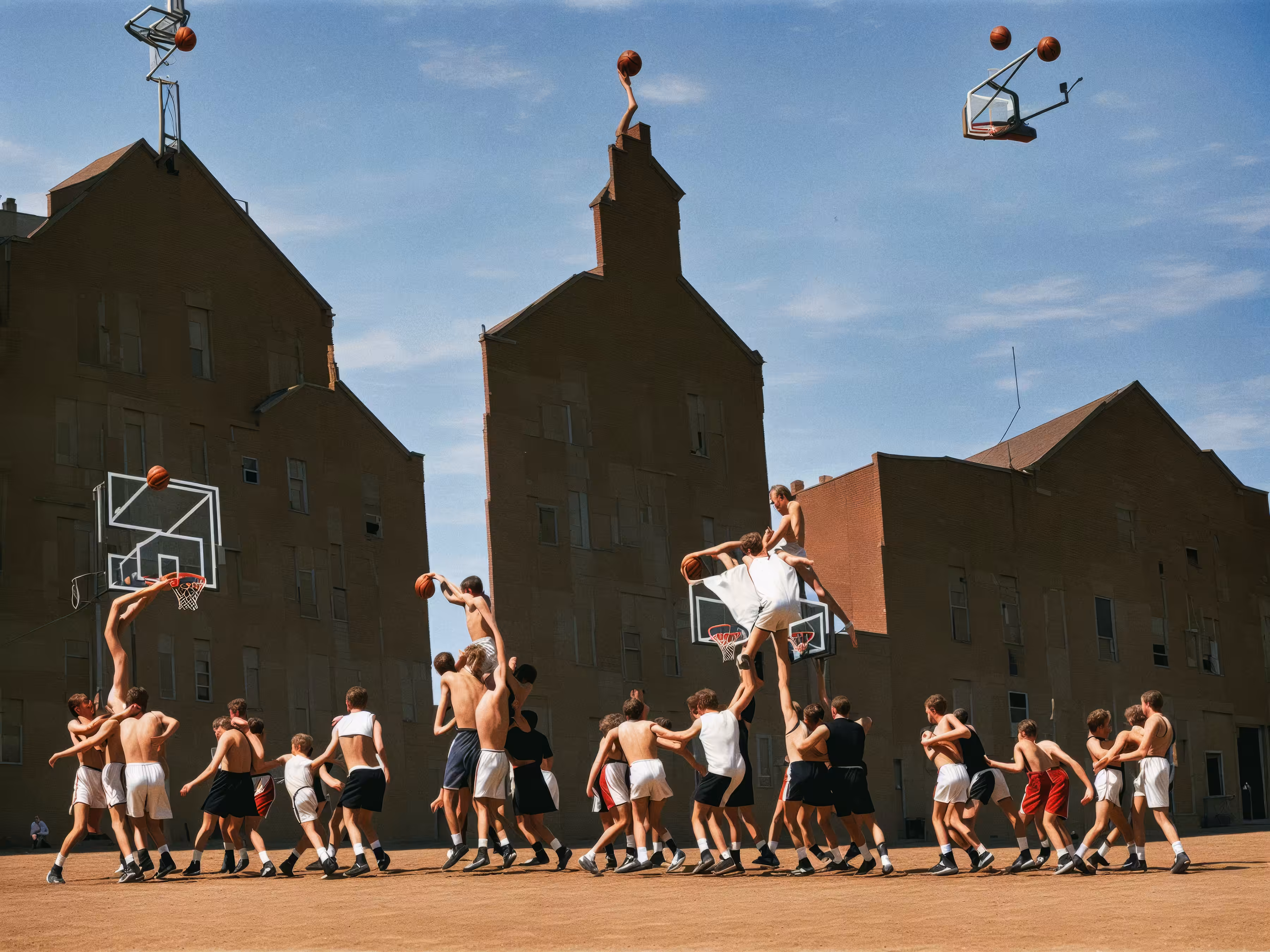Men Court