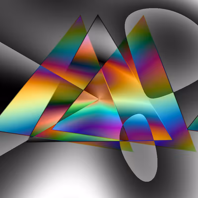Triangle Mirrors #10