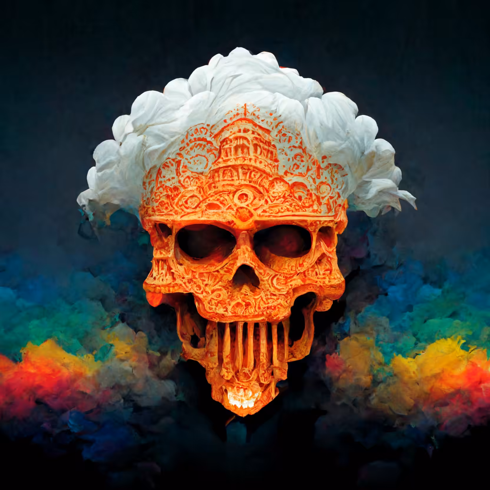 Skull #17 India - Celebrate 75 years of independence