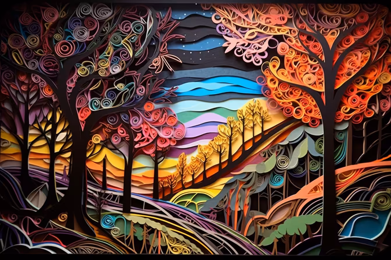 FILIGREE LANDSCAPES #115