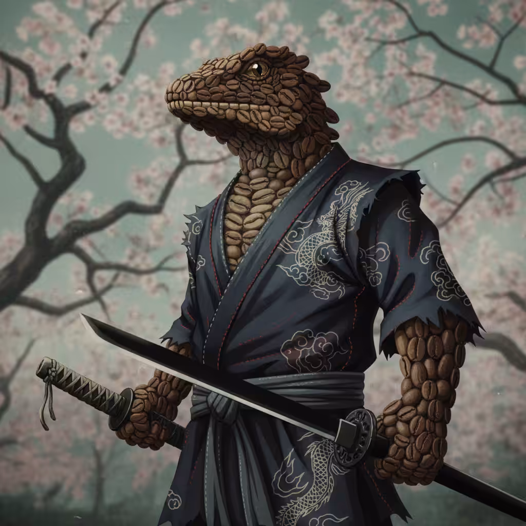Coffee Lizard 002