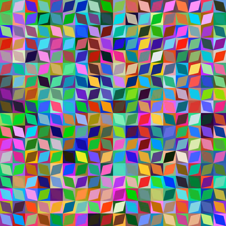 Diamond Twirl Composition #206