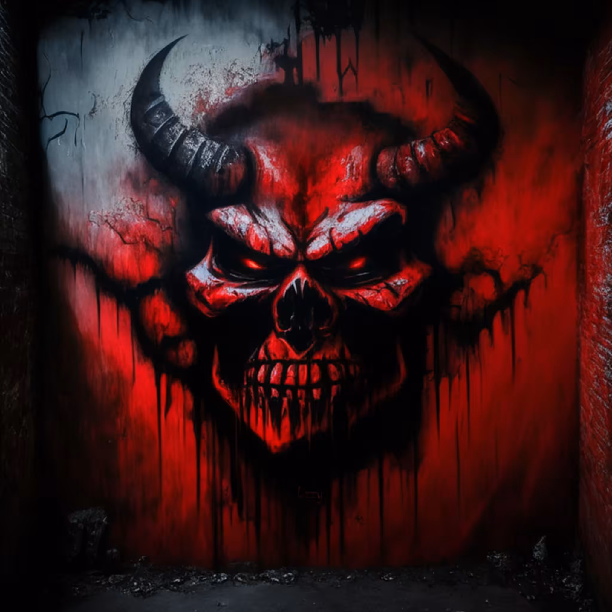 Devil graffiti #1