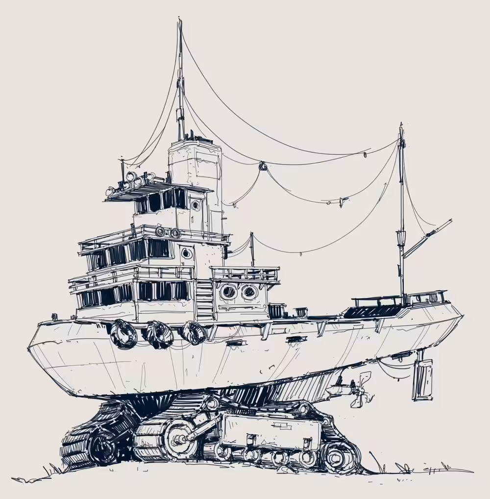 Diesel Tugboat
