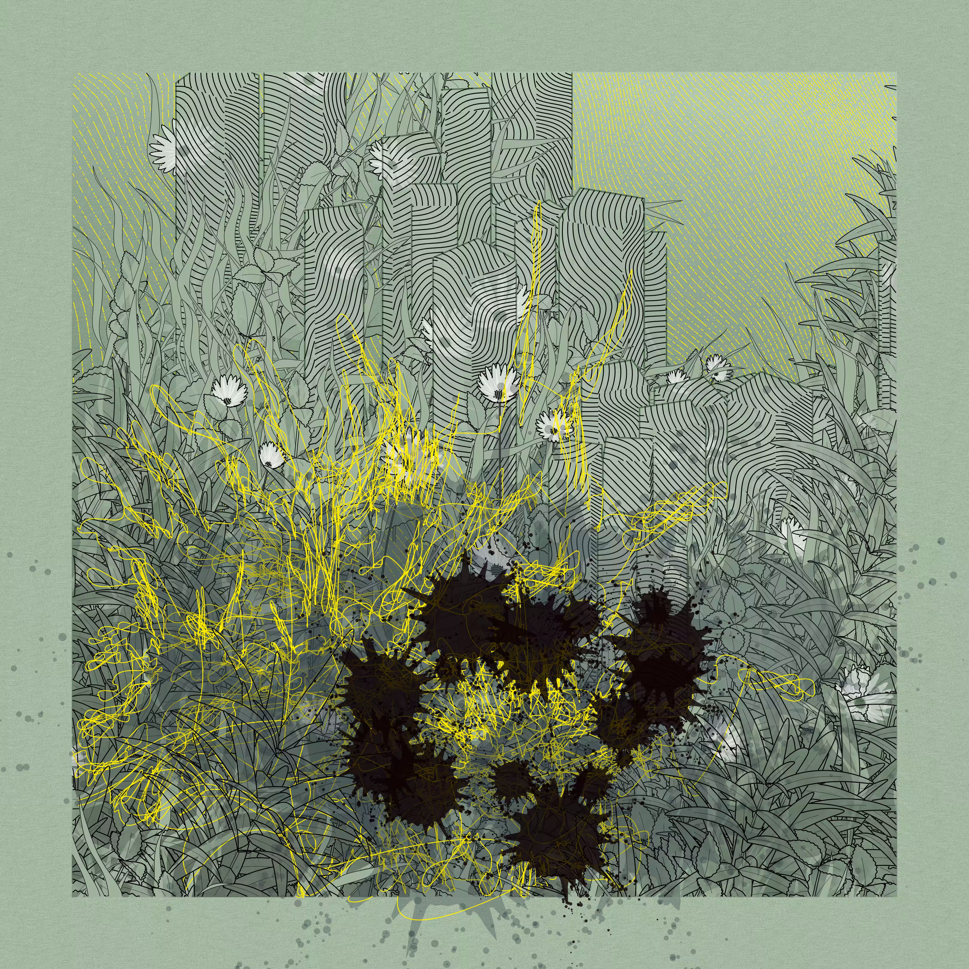 Landscape with Carbon Capture #7132