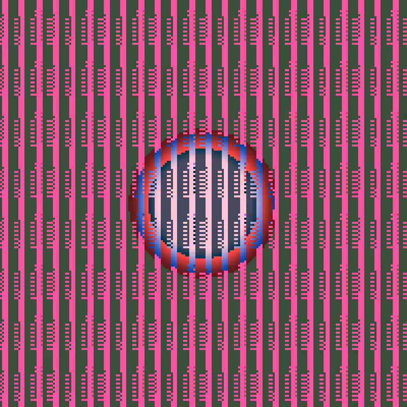 Pixelated Orb #6