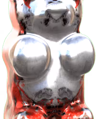  Rorschach Trip Gummy Bear #097