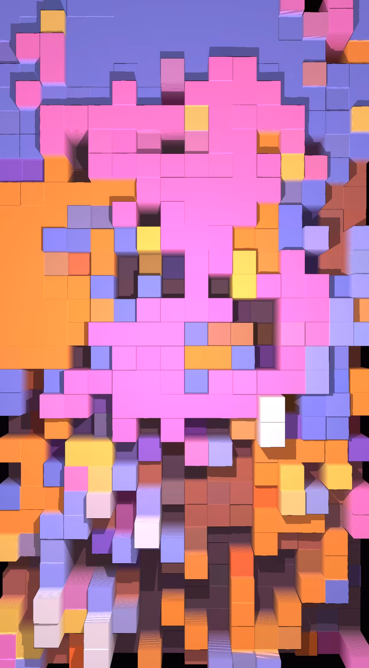 Pixel Art 3D -16