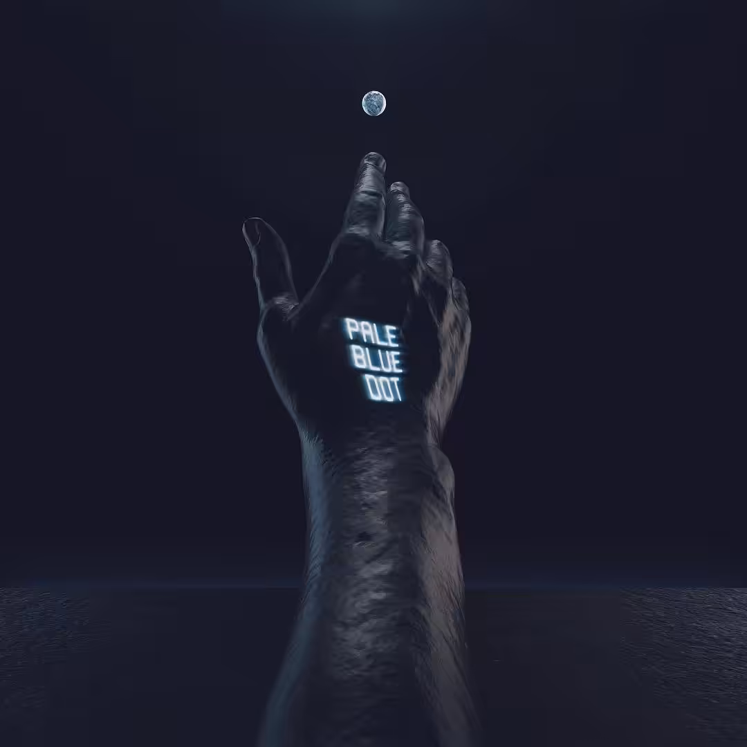 PALE BLUE DOT // PK