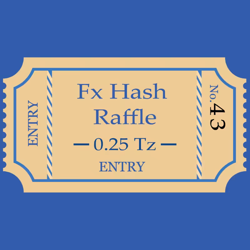 Tezos Raffle Ticket #7
