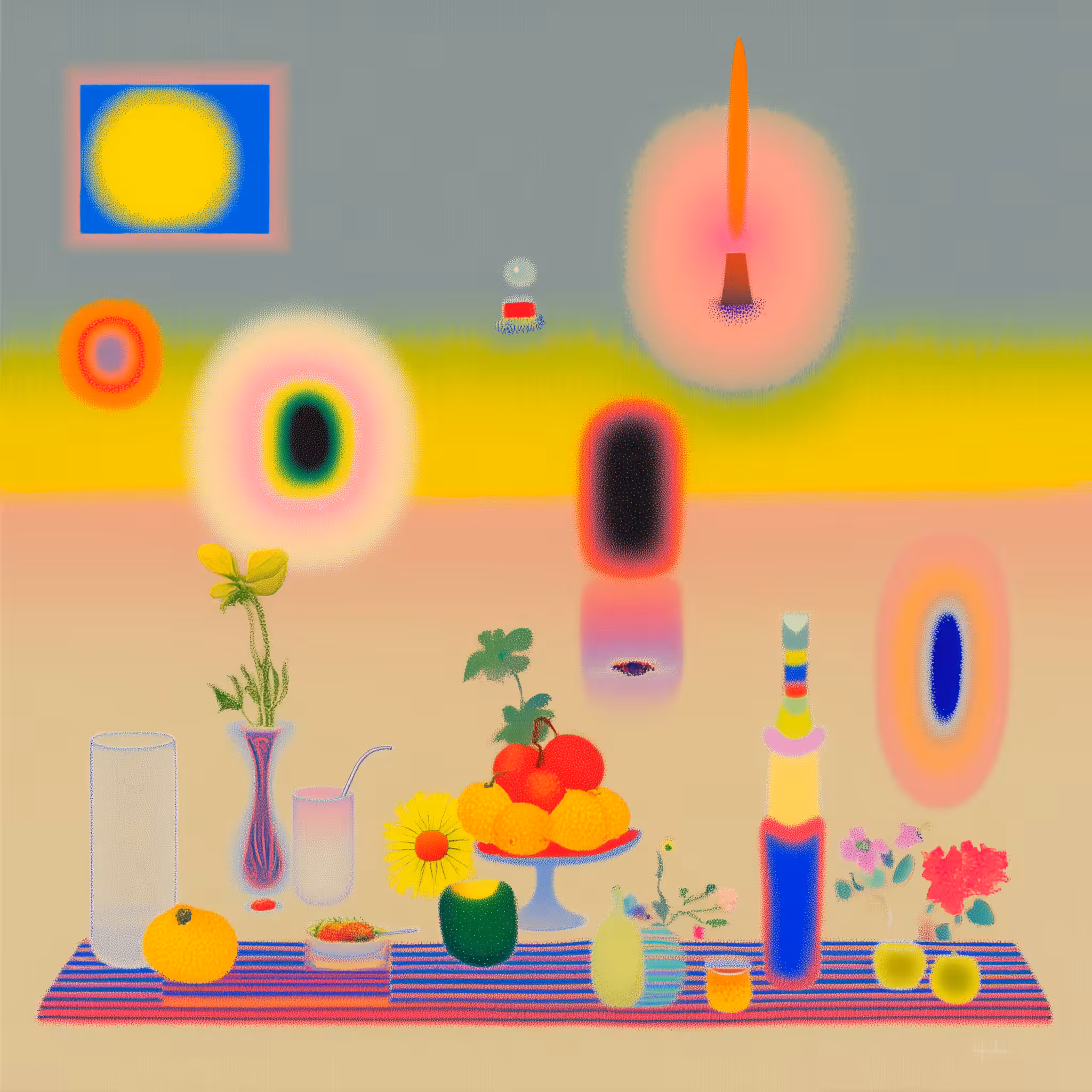 Neon Fruit And Lost Cocktails