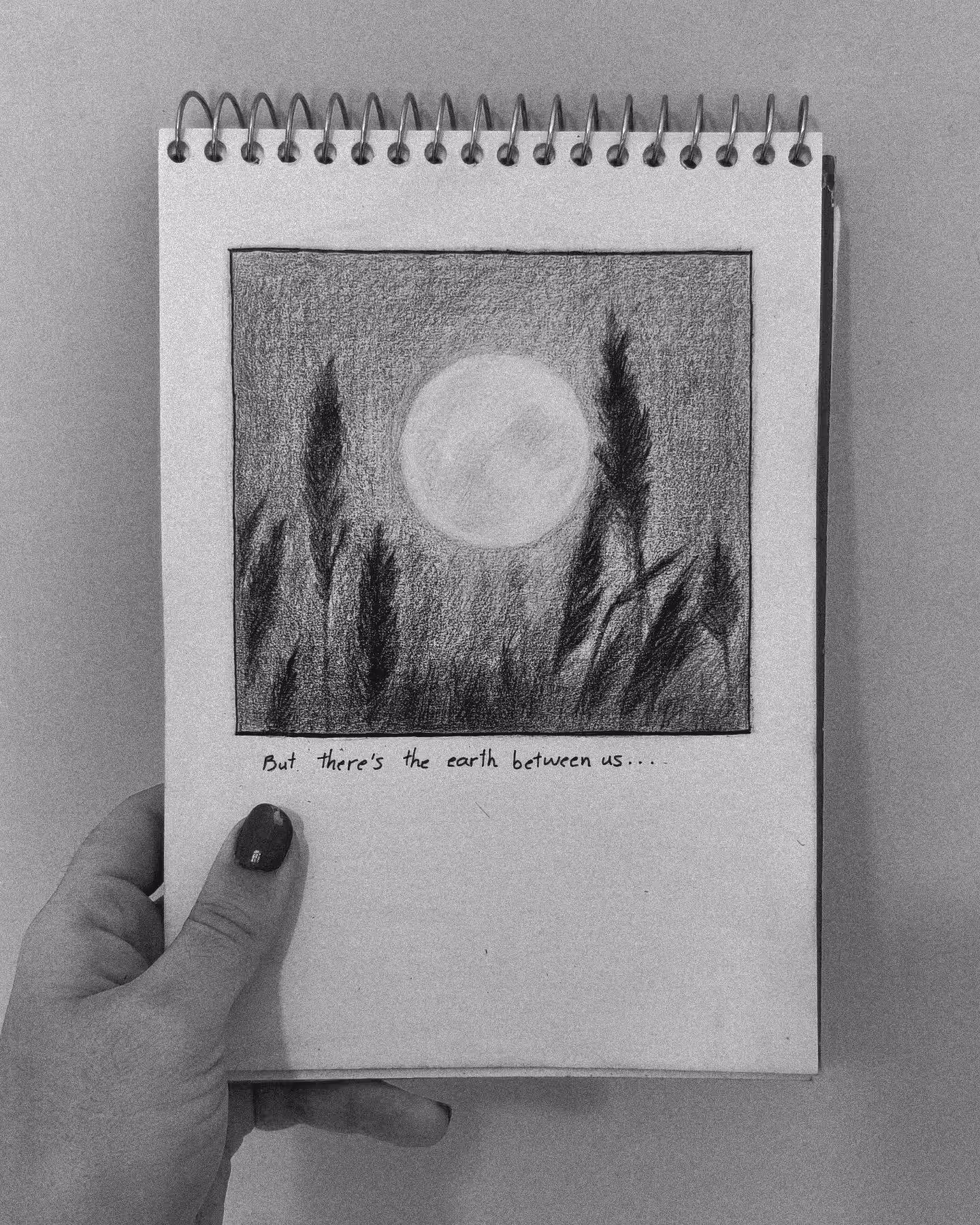 but there's the earth between us...